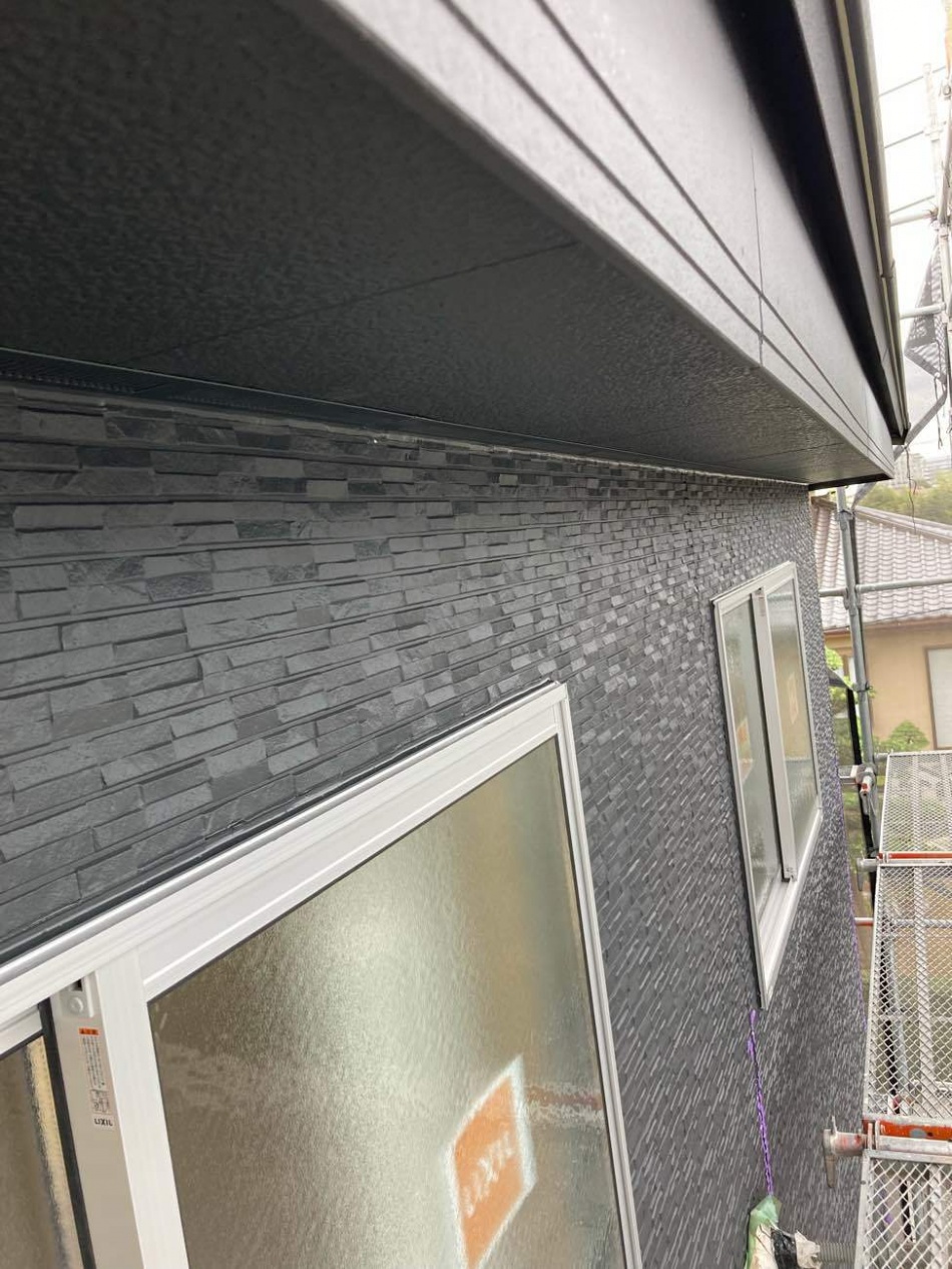 【埼玉県吉川市】S様邸注文住宅新築工事は外壁サイデイング工事を行いました。