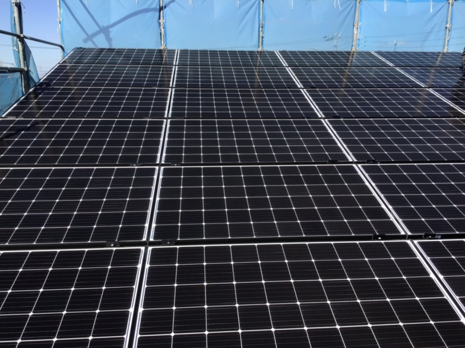 さいたま市O様邸は太陽光発電パネルを設置しました。