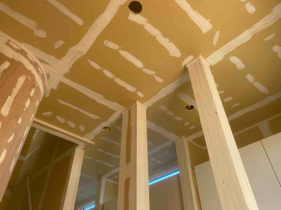 埼玉県吉川市T様邸注文住宅新築工事は内装工事中です。