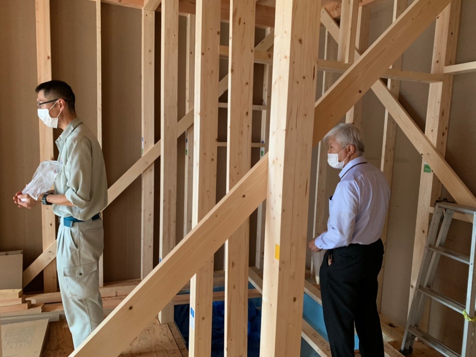 【埼玉県三郷市】N様邸は上棟お清めを行いました。