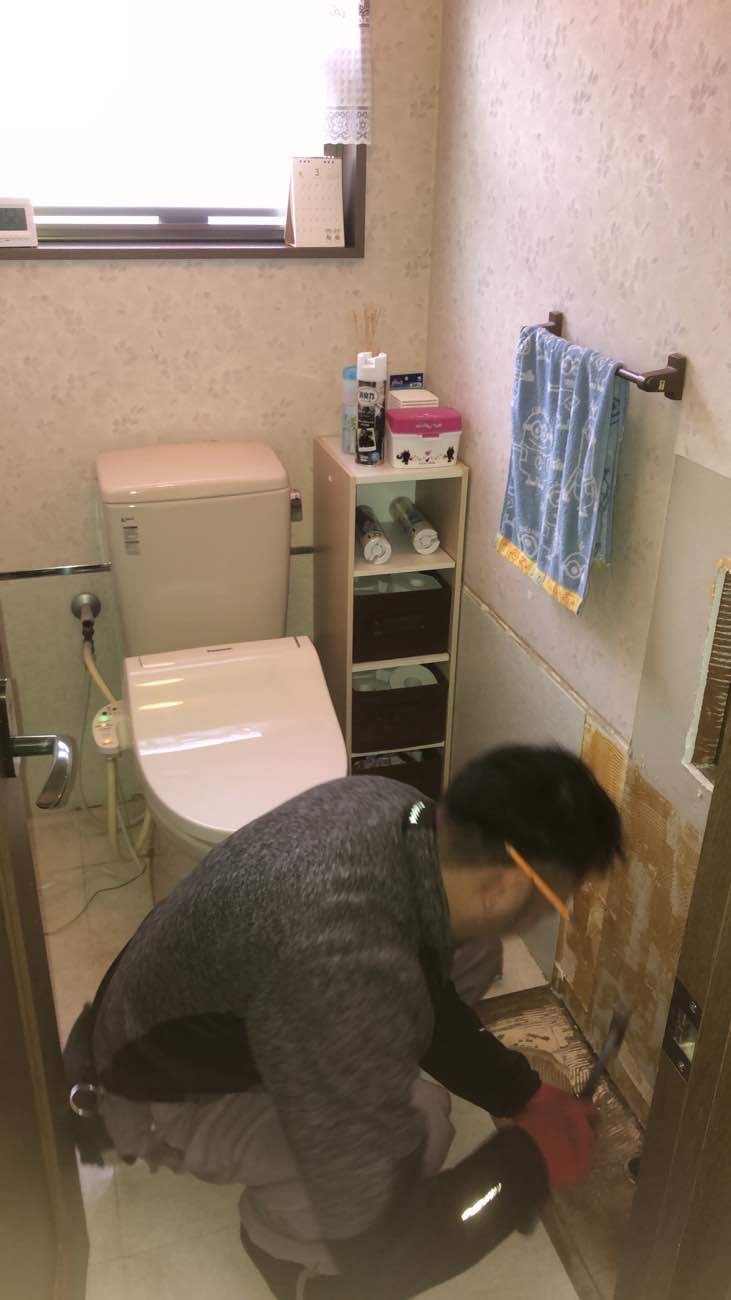 野田市N様邸トイレ交換工事 リクシル アメージュZ