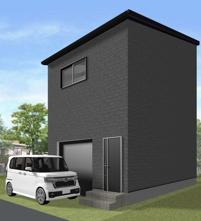 埼玉県越谷市I様邸バイクガレージ注文住宅新築工事はご成約になりました。