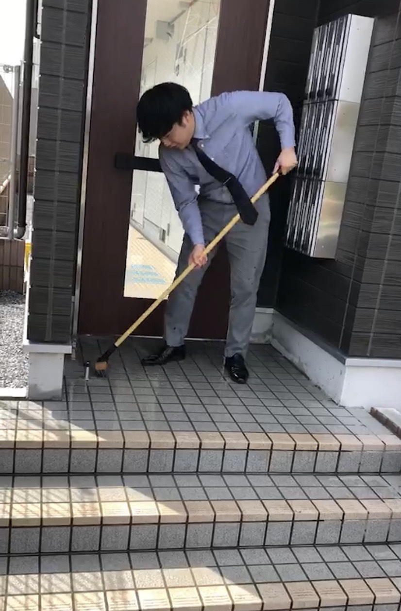 物件環境整備を行いました。松井産業