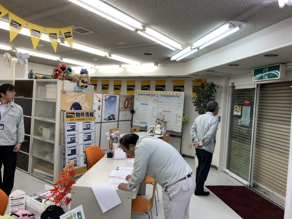 毎月の環境整備チェックを行いました。