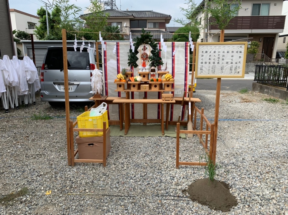 吉川市T様邸は地鎮祭を行いました。松井産業