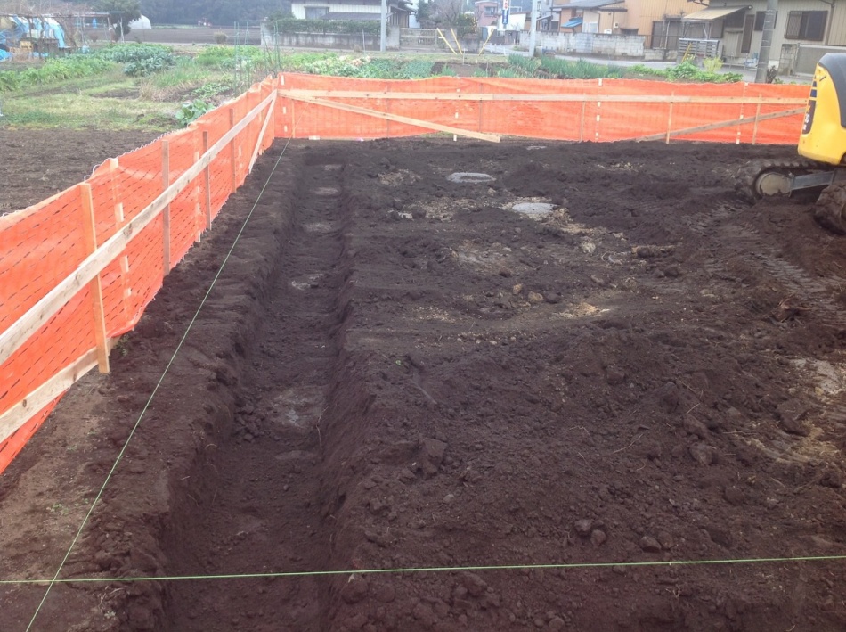 【千葉県野田市】Ｎ様邸地盤改良工事,基礎工事を行っています。松井産業株式会社 イシンホーム三郷店