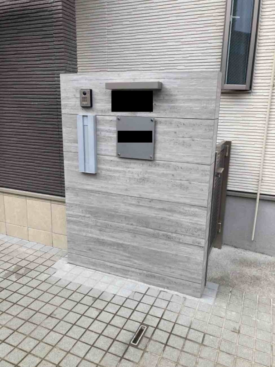 埼玉県吉川市Y様邸注文住宅新築工事は外構塀工事が完了しました。