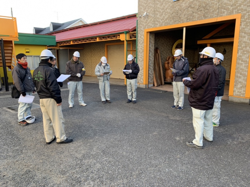 2019年始めのパトロールを行いました。松井産業