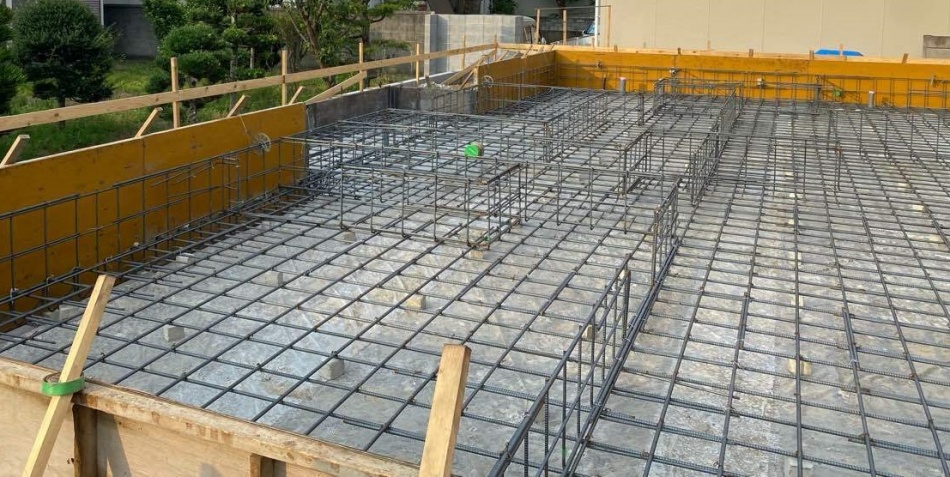 【埼玉県三郷市】I様邸注文住宅新築工事は基礎配筋工事を行いました。