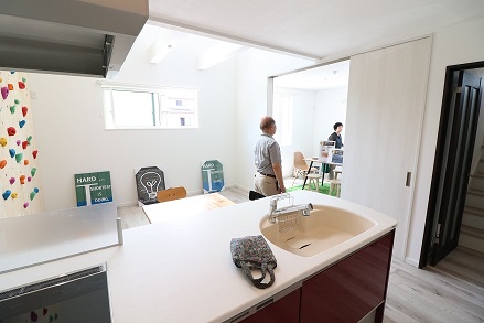 足立区ガレージハウス竹の塚完成見学会でした。