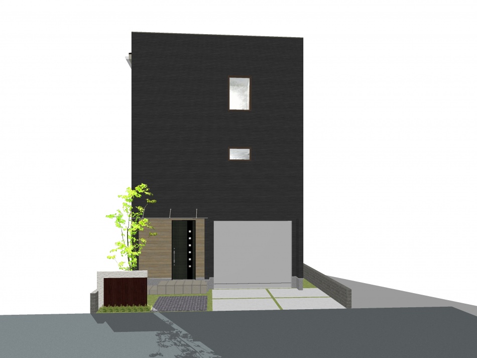 足立区にて人気のガレージハウスがまた着工します。