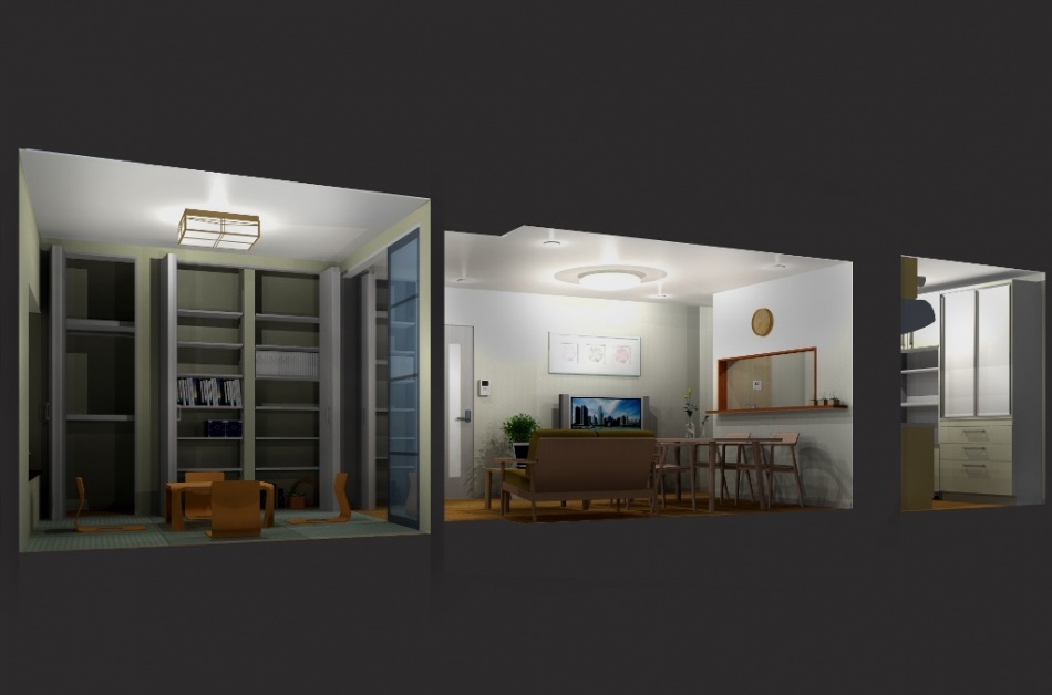 【埼玉県越谷市】E様邸フルリフォーム工事,クロス工事,天井下地野縁組みです。松井産業株式会社リフォーム館