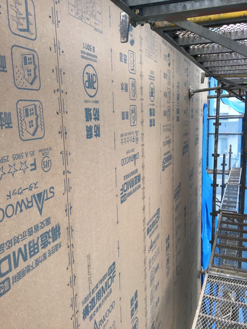 【埼玉県三郷市】Y様邸は構造用スターウッドを施工しました。