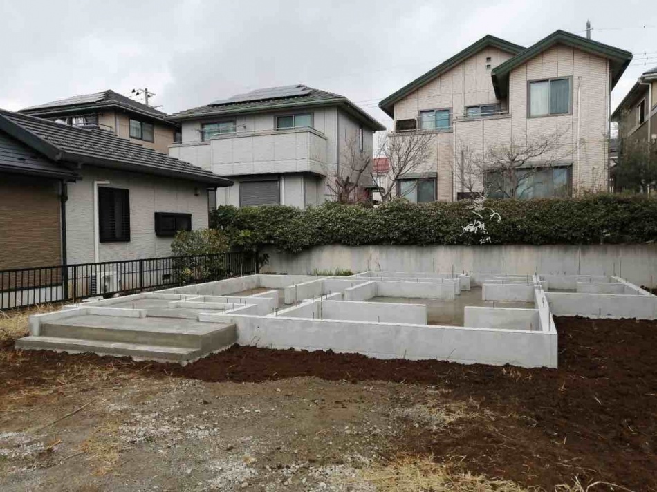 千葉県柏市O様邸は基礎工事が完了しました。