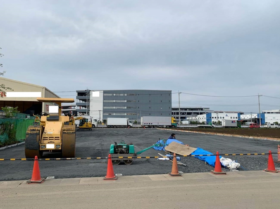 【埼玉県三郷市】S様駐車場造成工事