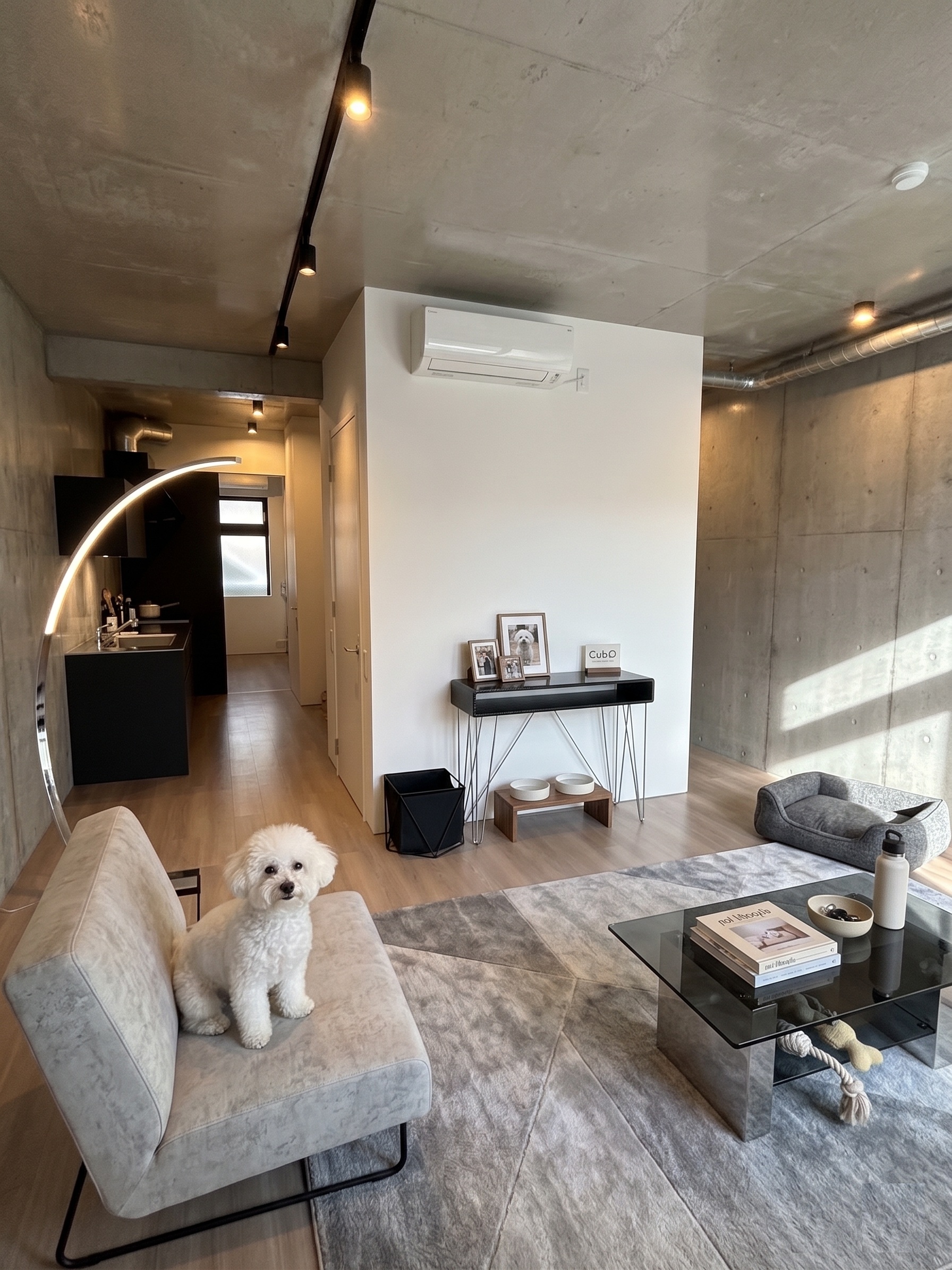 【築浅・西保木間】愛犬と感性を育む、コンクリート打ち放しのモダン賃貸住宅「cubo」