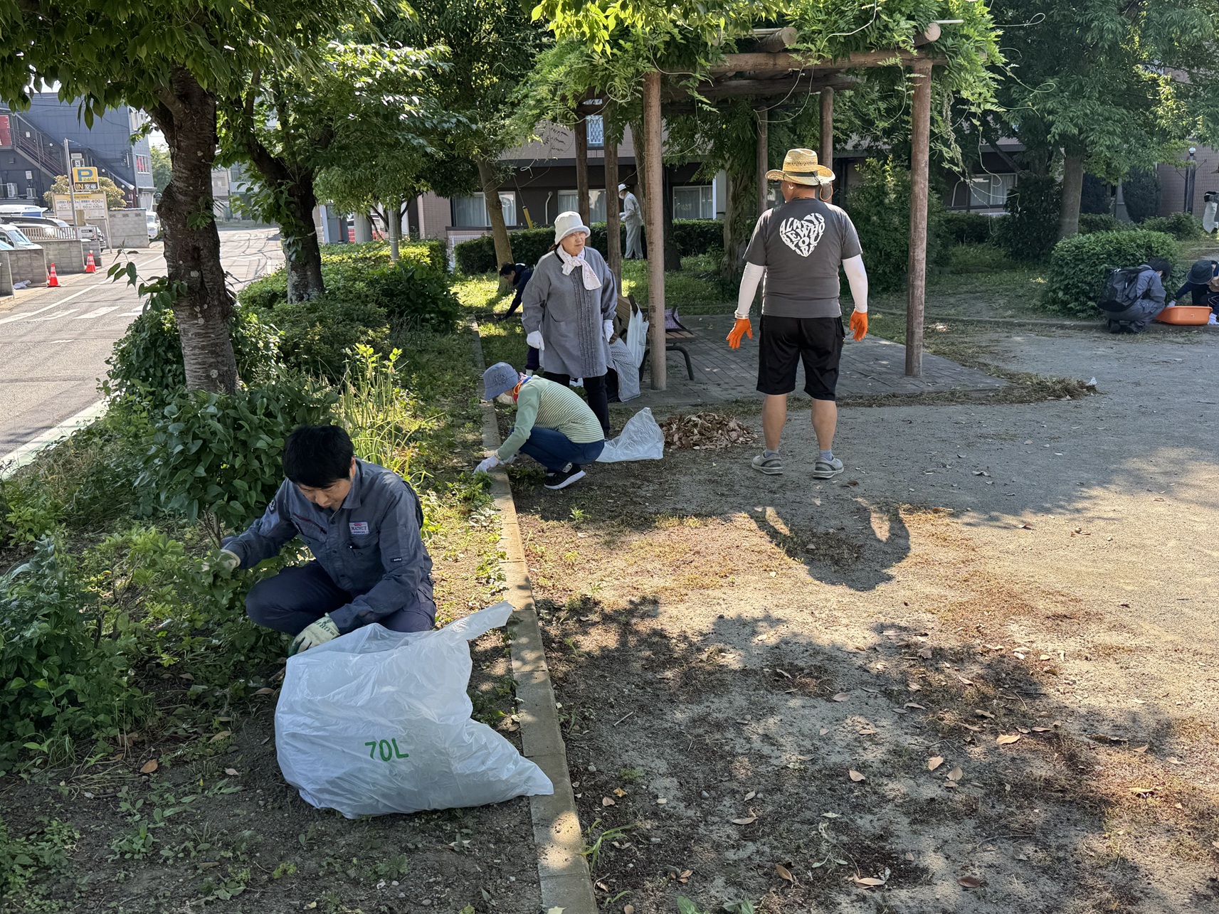 【地域貢献】吉川市・木売第二公園の美化活動を行いました！