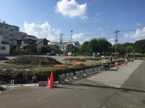 【吉川市T様】駐車場造成ブロック工事 (4)